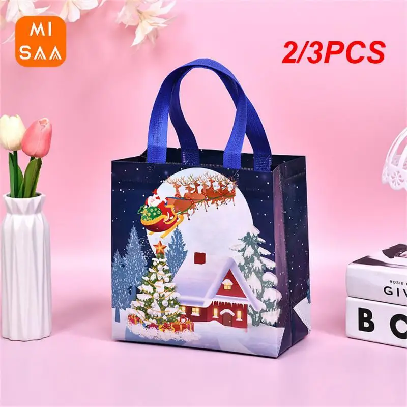 2/3PCS Handbag Durable Practical Whimsical Highest Rated Storage Need Large Capacity Christmas Gift Bag Household Products