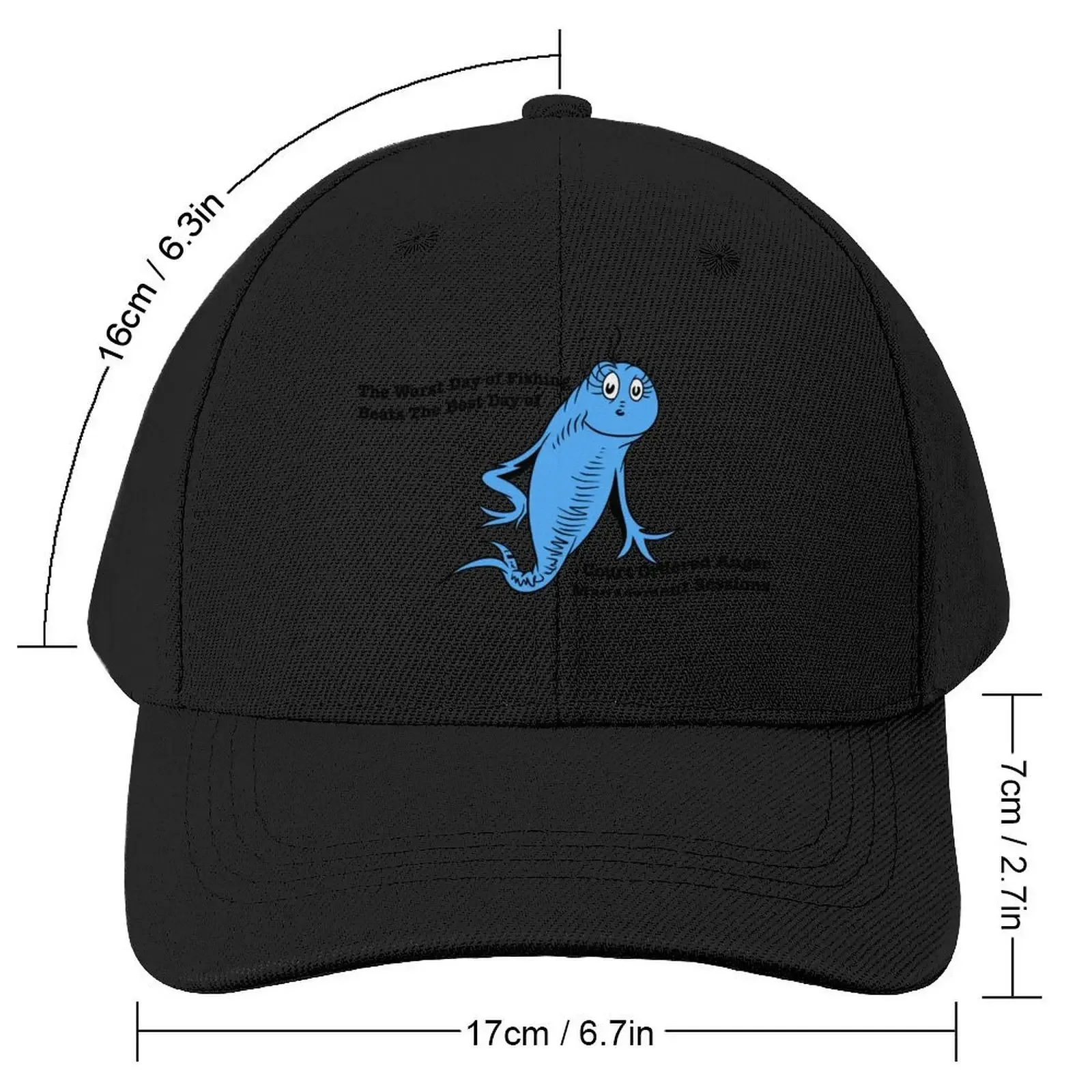 The Worst Day of Fishing Baseball Cap Uv Protection Solar Hat Golf Women's Golf Wear Men's