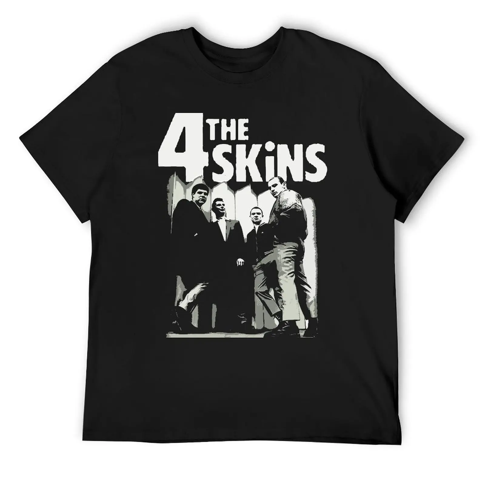 The 4 Skins - 4 Skins - Skinhead T-Shirt tops oversized t shirt plain white t shirts men