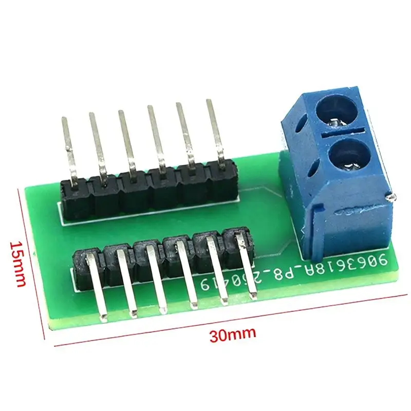 2/4Pcs 2.54MM Cable Adapter 2P Terminal To 12P Pin Module Straight / Curved Needle Connector Male To Female