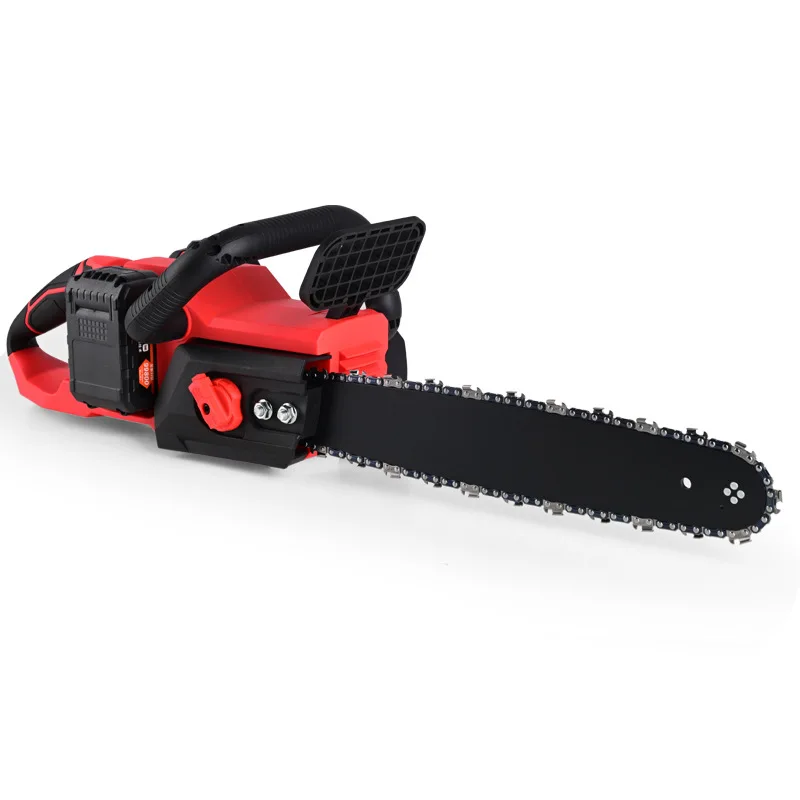 Imagem -05 - Brushless Elétrica Motosserra Máquina de Corte Poda Portátil sem Fio Jardim Woodworking Ferramenta com Baterias 8000w 16