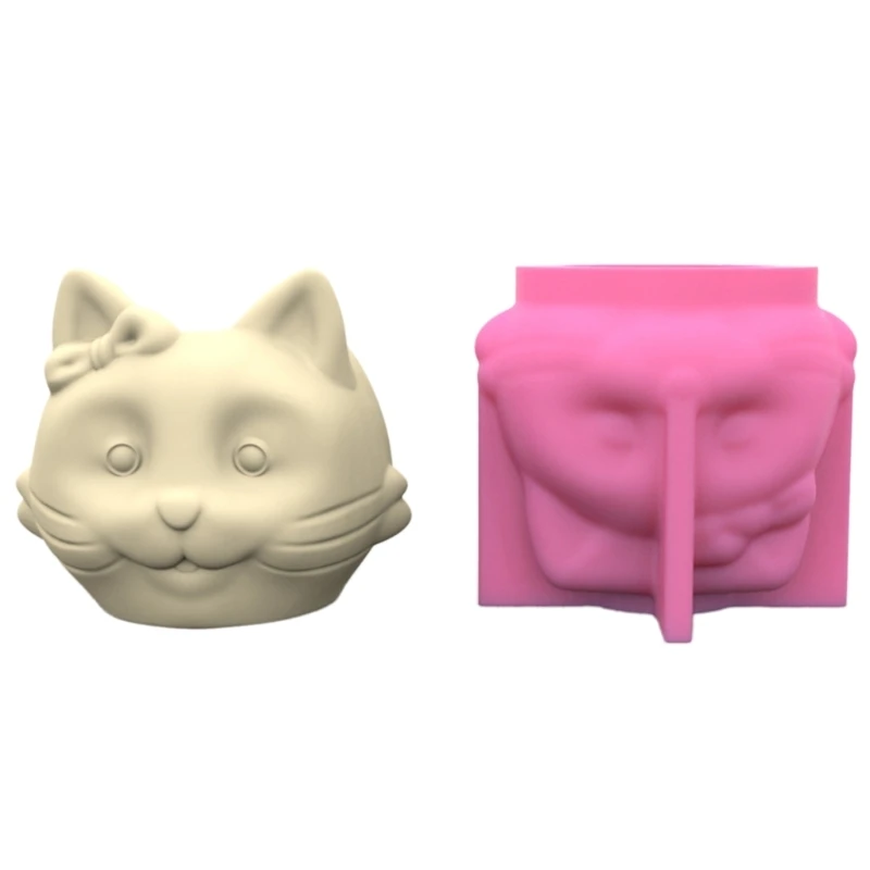 

Animal Concrete Silicone Pot Mold Succulent Flowerpot Clay Cement Plaster Molds DIY Home Garden Flower Pots Mould 37JB