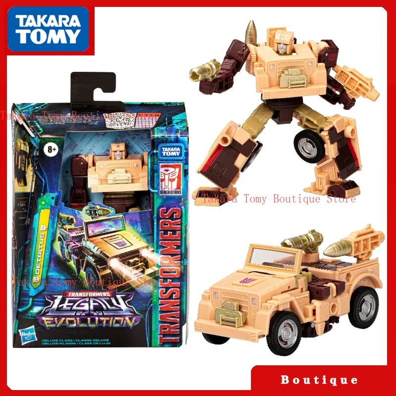 En Stock Transformers juguetes Legacy Evolutio Deluxe clase Detritus figuras de acción Autobots pasatiempos regalos coleccionables