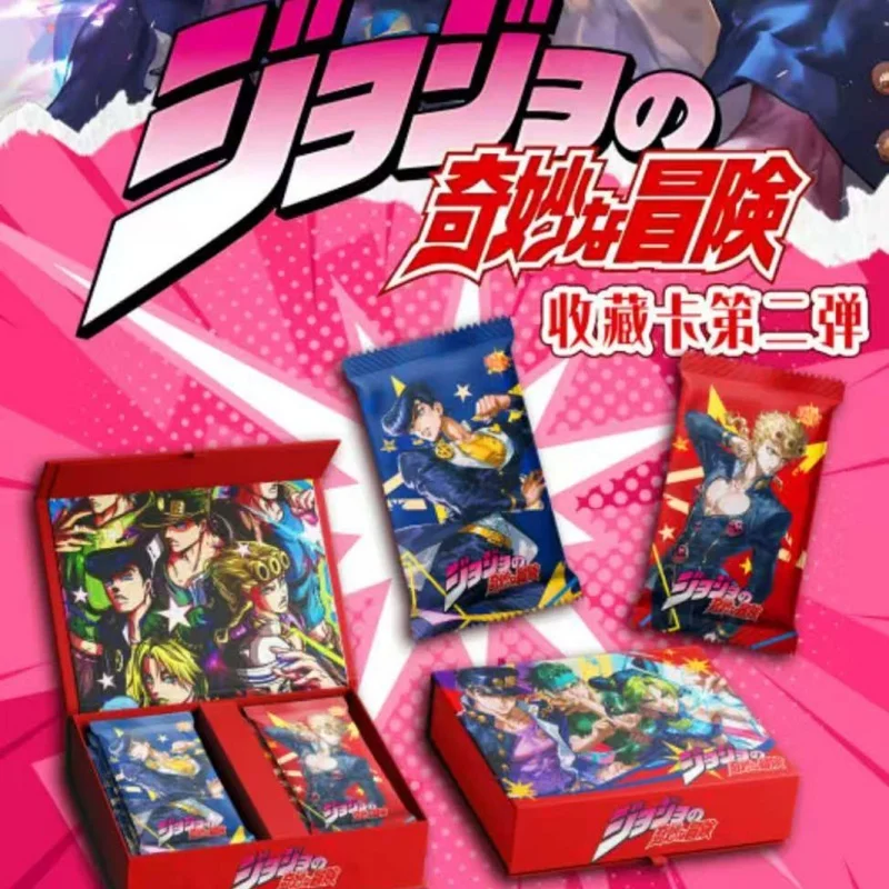 

В наличии: Коллекционные карточки Oka Jojo's Bizarre Adventure, Волна 2, набор с картой Джотаро Куджо, аниме-мерч, коллекционная декоративная модель