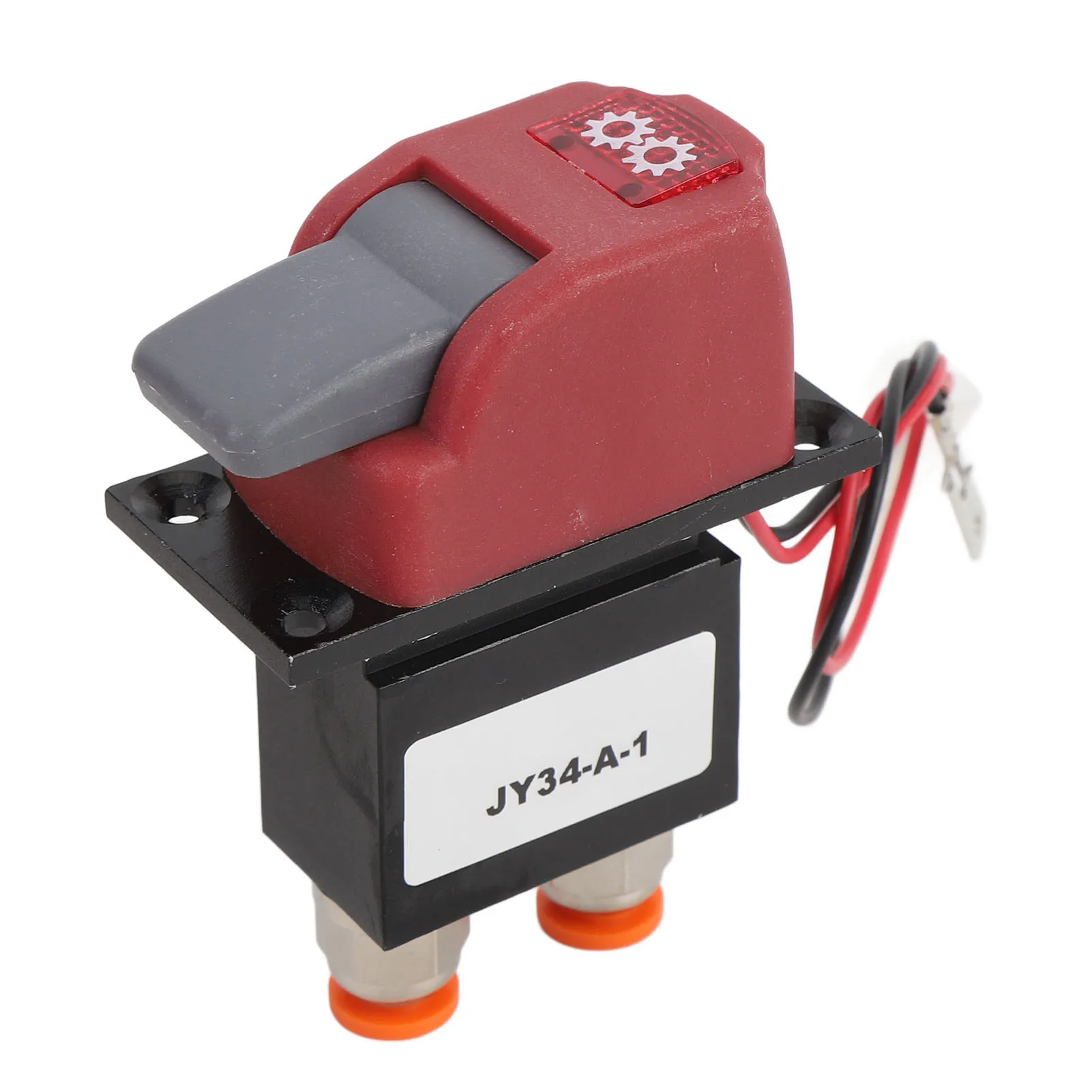 Truck Single Key Agricultural Machinery Valve with 2 Quick Gas Connector Single Switch Pneumatic Valve with Light Indicator