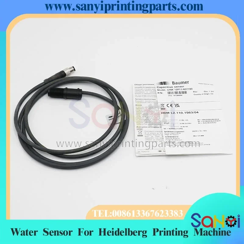 

Free Shipping Heidelberg Water Sensor L2.110.1563 M2.161.1531 For SM74 CD74 SM52 Printing Machine