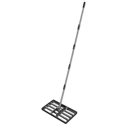 Backyard Lawn Lever Green Lawn Trimmer Rustproof Yard Leveling Rake Soil Leveler Sand Crusher Wear-Resistant For Golf Course