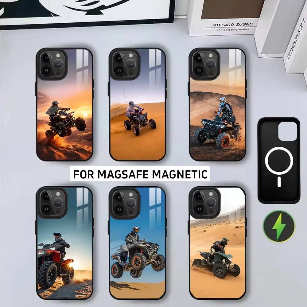 حافظة هاتف D-Desert A-Adventure A-ATV-VS لهاتف iPhone17,16,15,14,13,12,11 Plus، Pro Magnetic مع شحن لاسلكي Magsafe #1