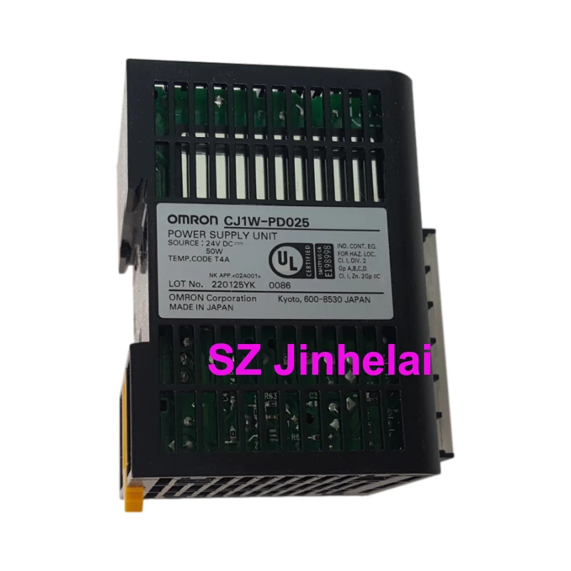 Omron CJ1W-PD022 CJ1W-PD025 Authentic Original Intelligent Power Supply Module 24VDC 19.6W 50W