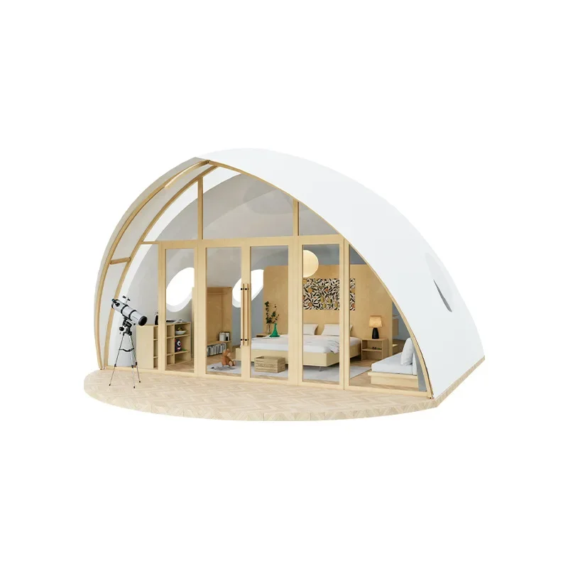 Hotels Luxury Shell Tents Campsites Attractions Camping Vacations Internet celebrities Homestays clock in tents