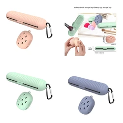 Makeup Brush Sponge Holder Silicone Makeup Brush Cover Travel Holder Makeup Brushes Organisers for Home