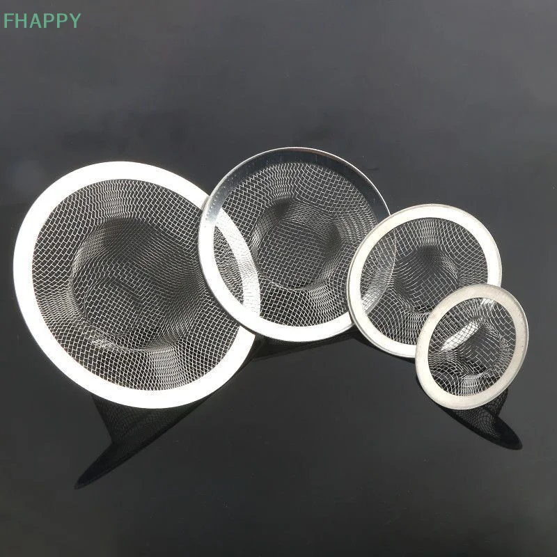 1 buah Filter wastafel air dapur baja tahan karat saringan saluran kamar mandi jaring penangkap rambut Shower Aksesori dapur