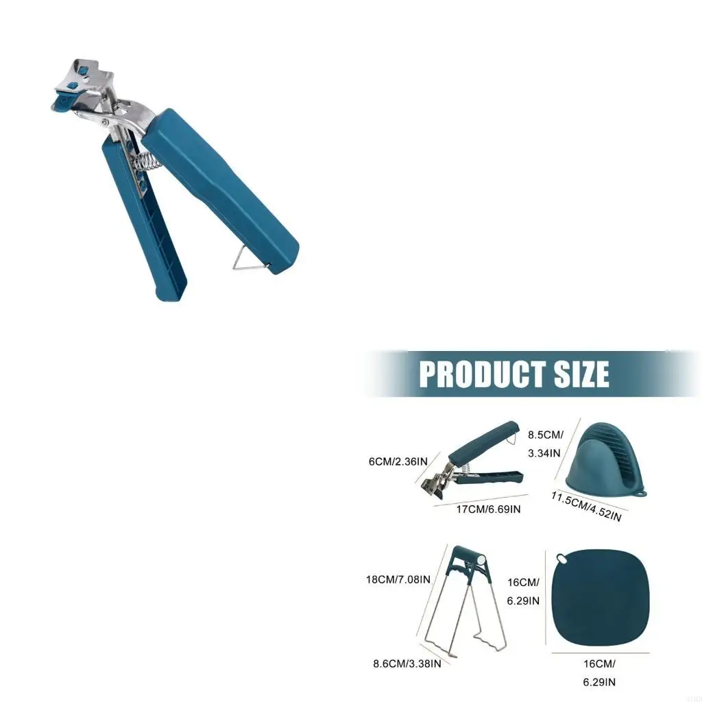 

Multipurpose Steamer Gripper Nonslip Hot Dish Plate Bowl Tongs NonSlip Pan Gripper Clip Kitchen Accessories Enduring