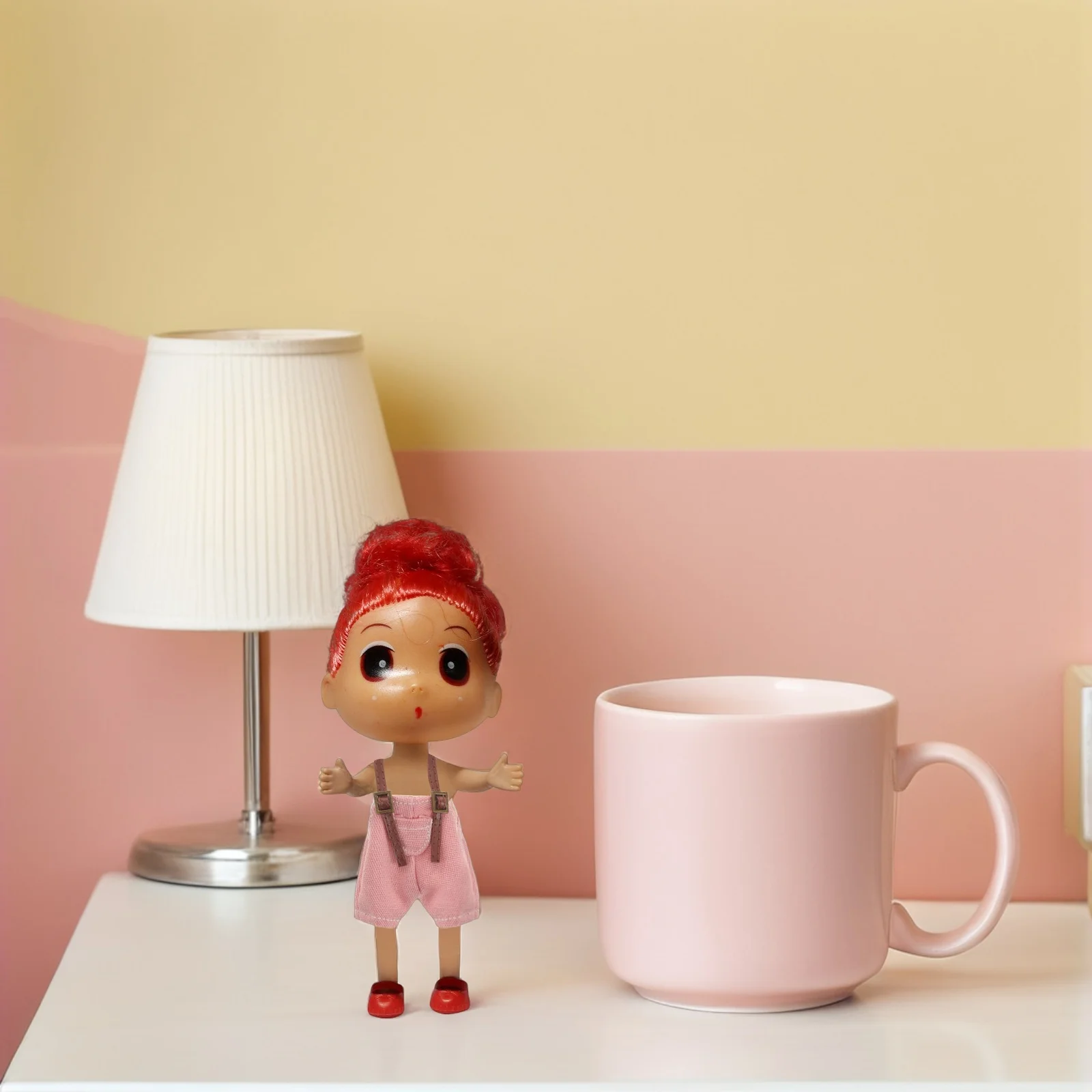 

Overalls for Mini Accessories Comfortable Outfit for Pretend Play and DIY Projects Mini Overalls and Pants