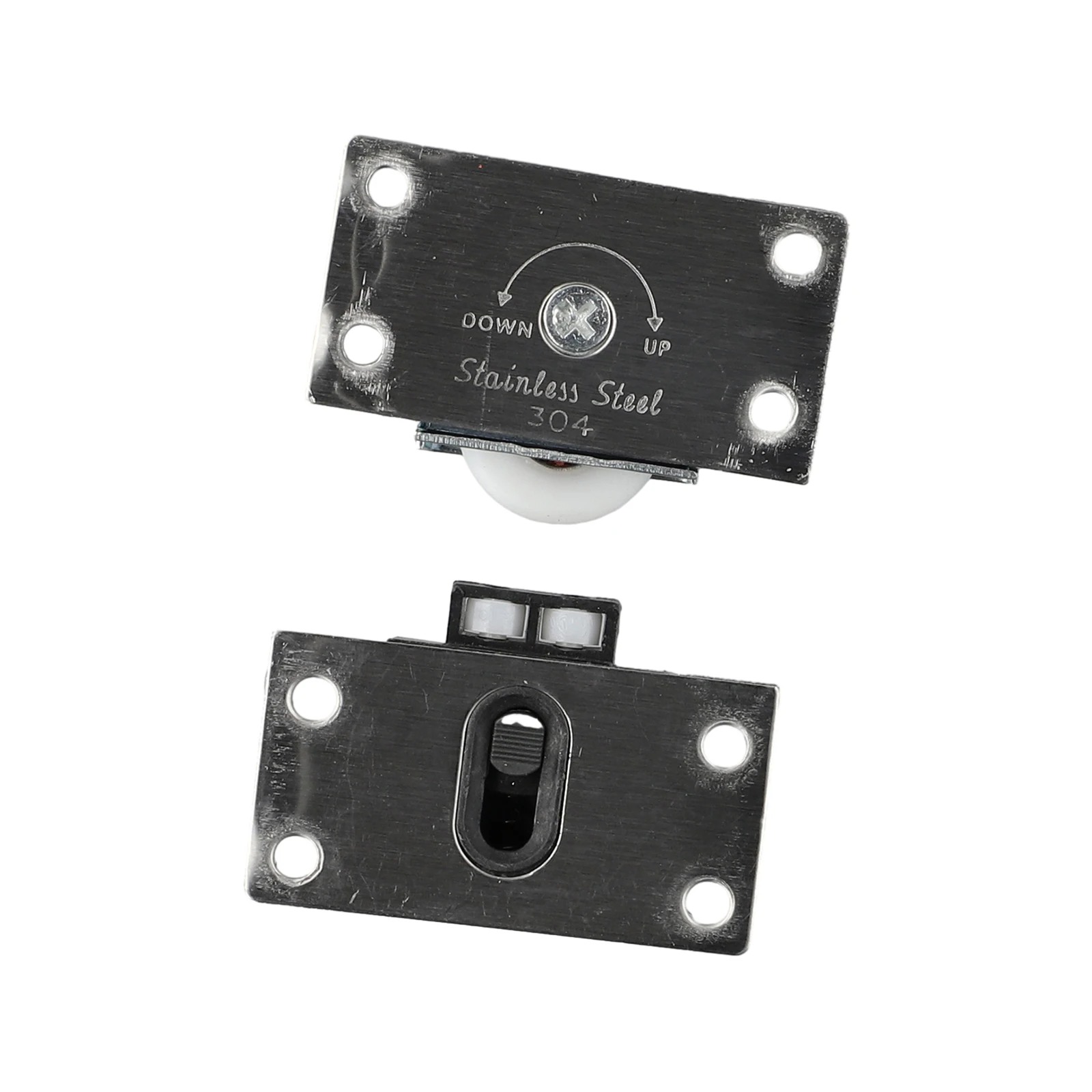 Rulli per porte porta scorrevole in acciaio inox camera da letto ruota armadio puleggia in Nylon ruota sospesa per Hardware per mobili guardaroba