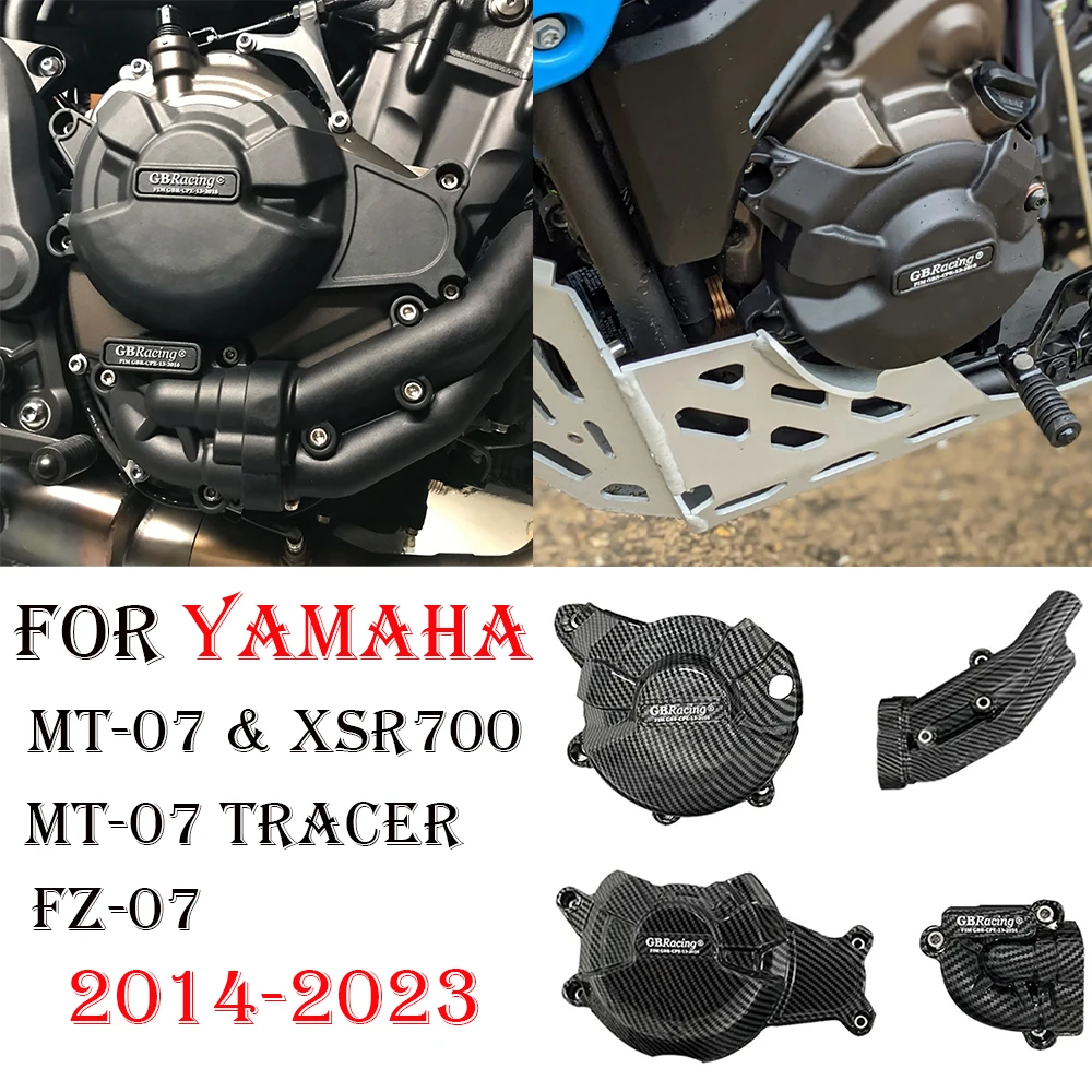 

Защитный чехол для двигателя мотоцикла YAMAHA MT-07 2014-2023 & XSR700 2014-2023 & FZ-07 14-23 & MT-07 TRACER 14-23 TENERE 700