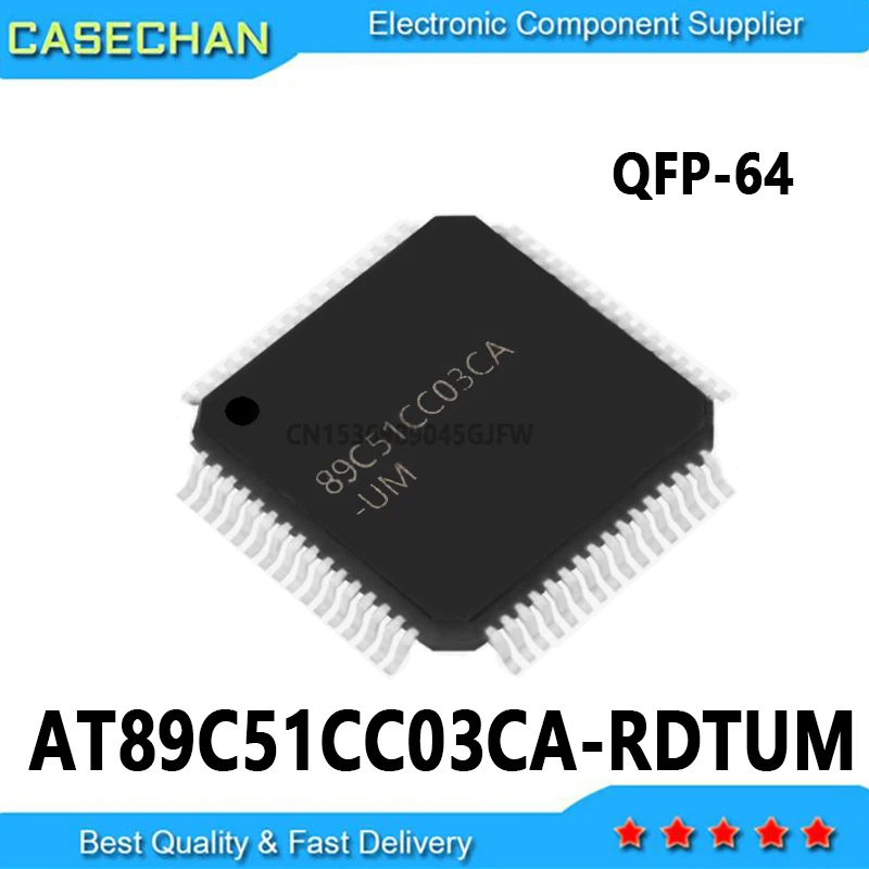

1 шт. новый и оригинальный AT89C51CC03CA AT89C51CC03C AT89C51CC03CA-RDTUM AT89C51CC03CA-UM QFP-64