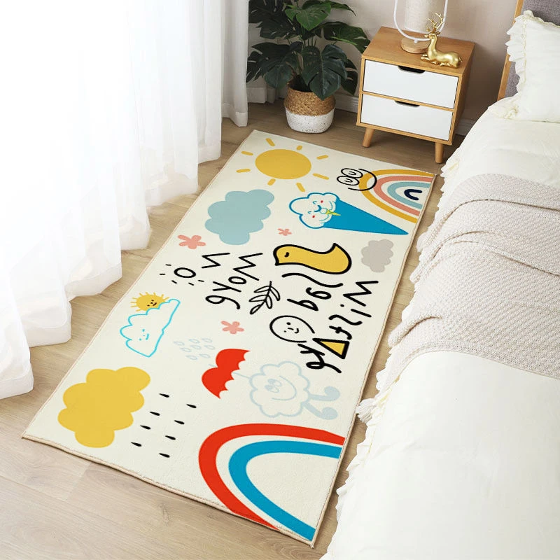 

Home Balcony Girl Bedroom Carpet Soft Imitation Cashmere Carpets Living Room Sofa Coffee Tables Rugs Large Area Study Lounge Rug