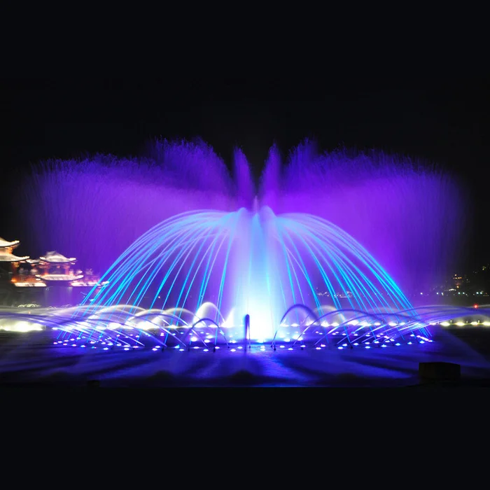 

Guangzhou Factory Price Easy Control Stainless Steel Garden Water Fountain With Music