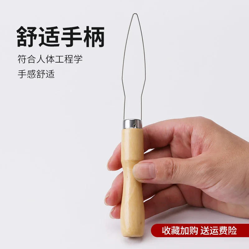 Scb20's B's Quick Buckle Wooden Handle Button Button Turning Button Tool... Hand-Worn Pull Buckle Devices... New Product