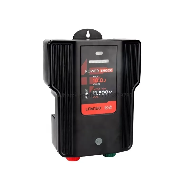 

Livestock Farm Remote Control Power Electric Fence Fencing Electric Fence Energizer for Cattle LFM160