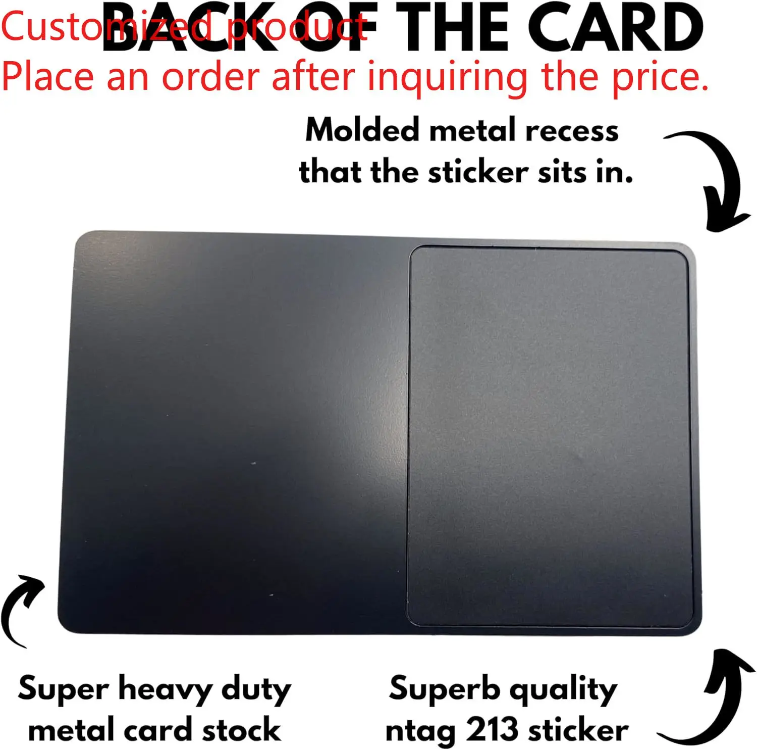 Customized product Premium Brushed Gold Access Control Cards 5 NFC Embedded Laser Engraver Blanks for Digital Business Hotel Key