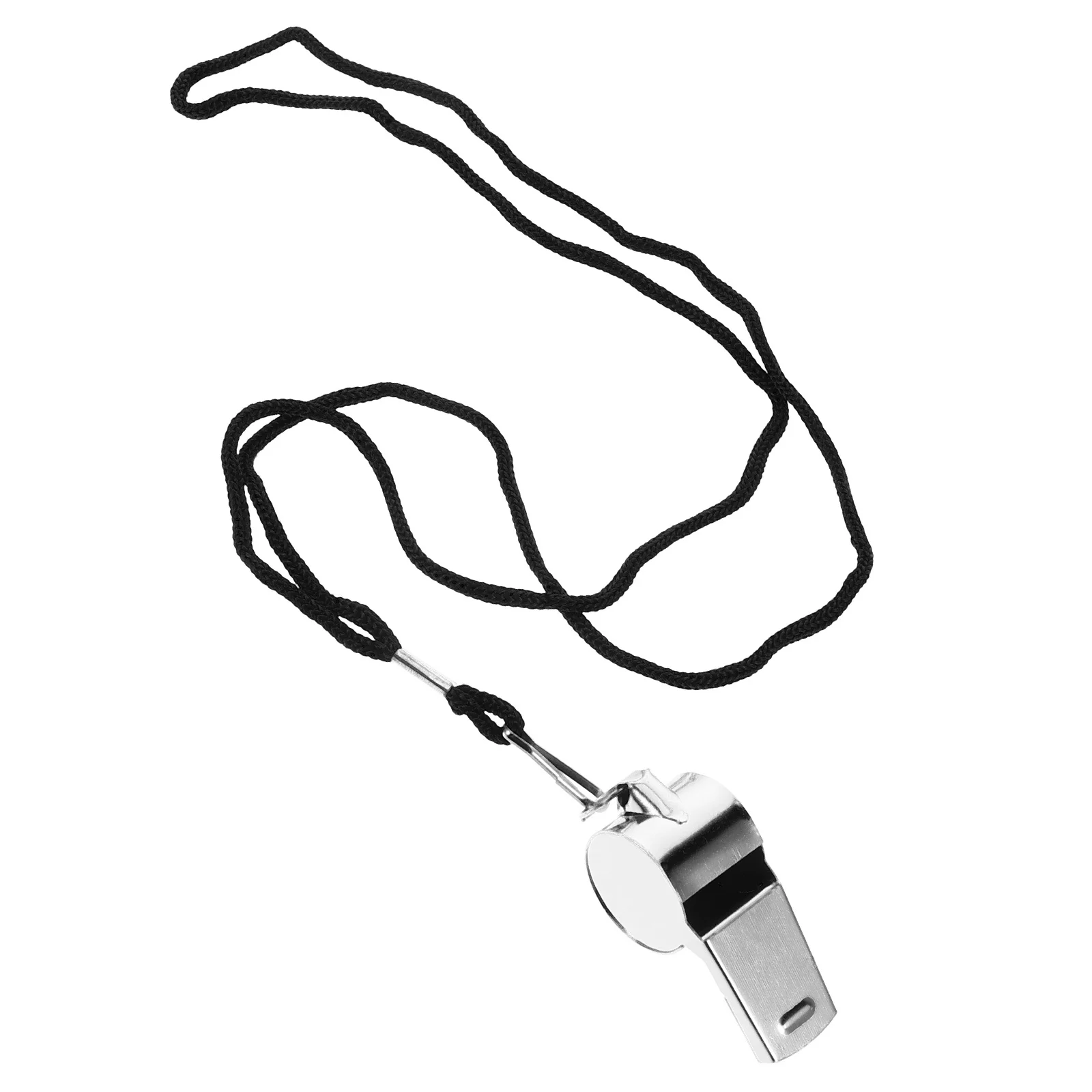 Stainless Steel Whistle Small Portable Emergency Survival Sports Safety Referee Outdoor Loud Whistle For Teacher Pe Gym