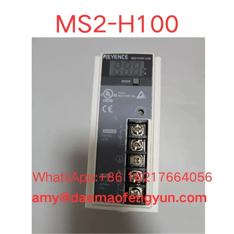 

Used MS2-H100 in good working condition tested ok fast shipping