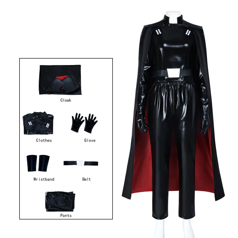 

Anime Second Cosplay Sister Costume Adult Women Fantasy Uniform Pants Cloak Belt Outfits Halloween Carnival Party Suit
