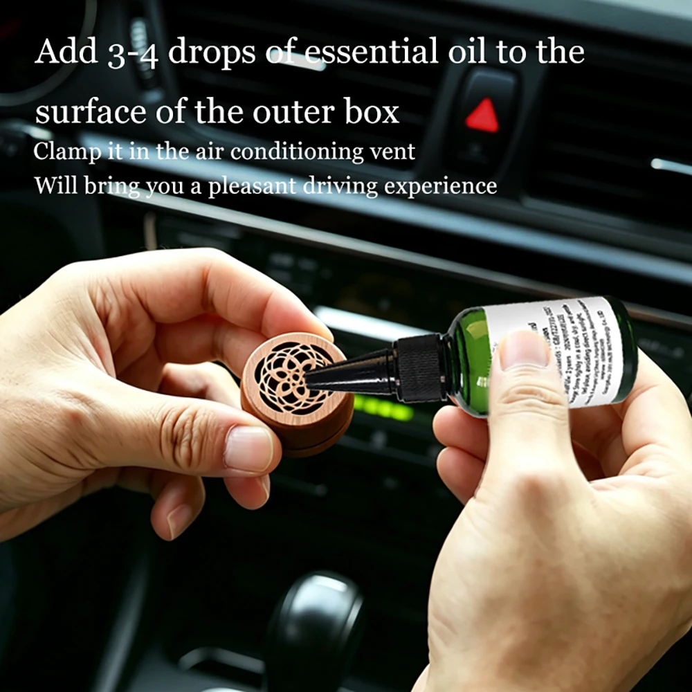 GAFERA 50ml(1.69 fl.oz) Hilton Essential Oils, For Car Air Conditioner Vent Fragrance Refill Liquid,Diffuser Replenishes Essence