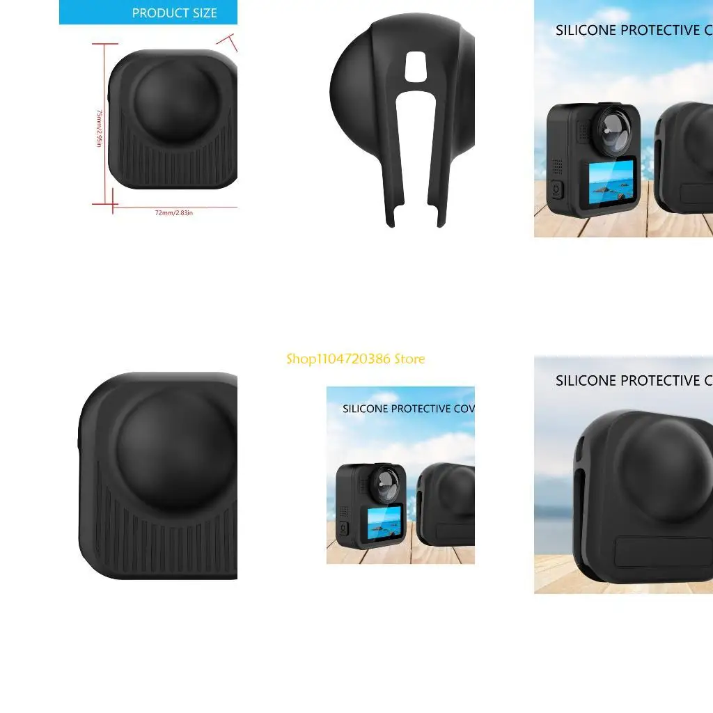 K0EA Anti Drop Silicone Case Cover For Dedicated Camera Precise Button Cutouts