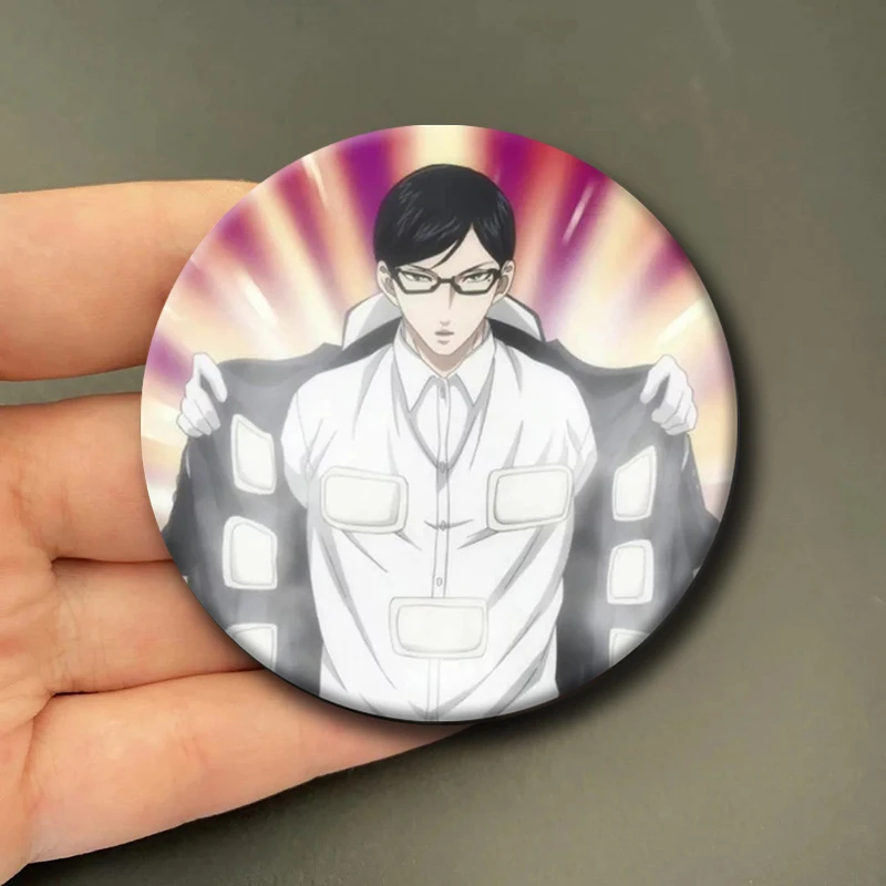 Anime Sakamoto Days Enamel Pins Yoichi Nagumo Taro Sakamoto Brooches for Women Cartoon Cosplay Badges Backpack Accessories Gift