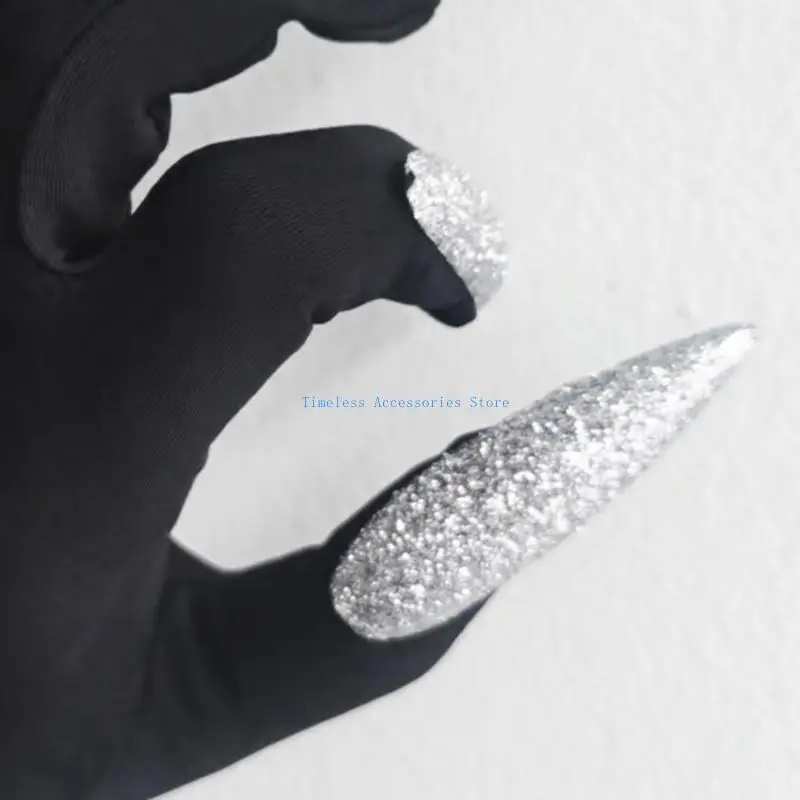 97QE Handschoenen met nagels Vampierhandschoenen met spijkers Claw Halloween Ghost-handschoenen