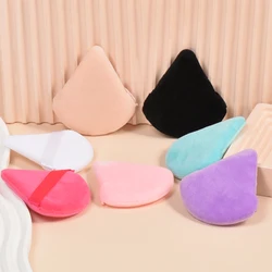 1-Piece Soft Velvet Makeup Sponges - Dual-Sided, Fragrance-Free For Flawless Foundation Application & Blending