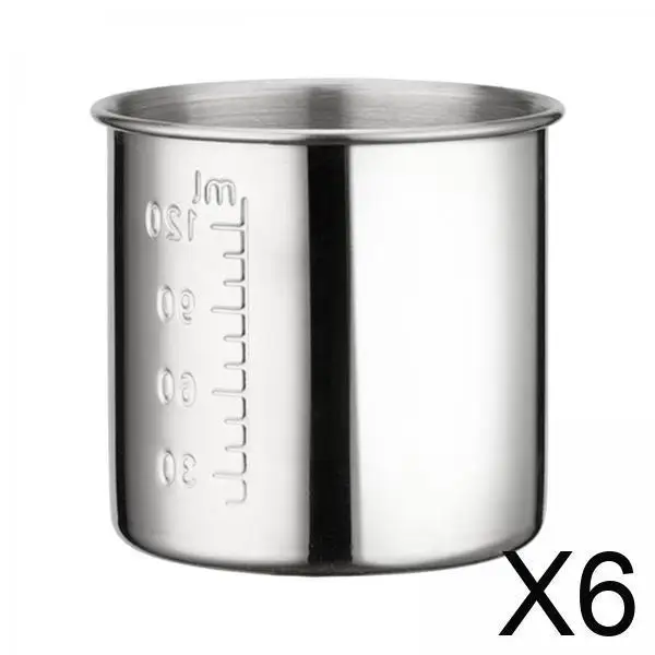 

Небьющаяся мерная чашка из нержавеющей стали для лекарств, приправ и соусов, для дома и путешествий