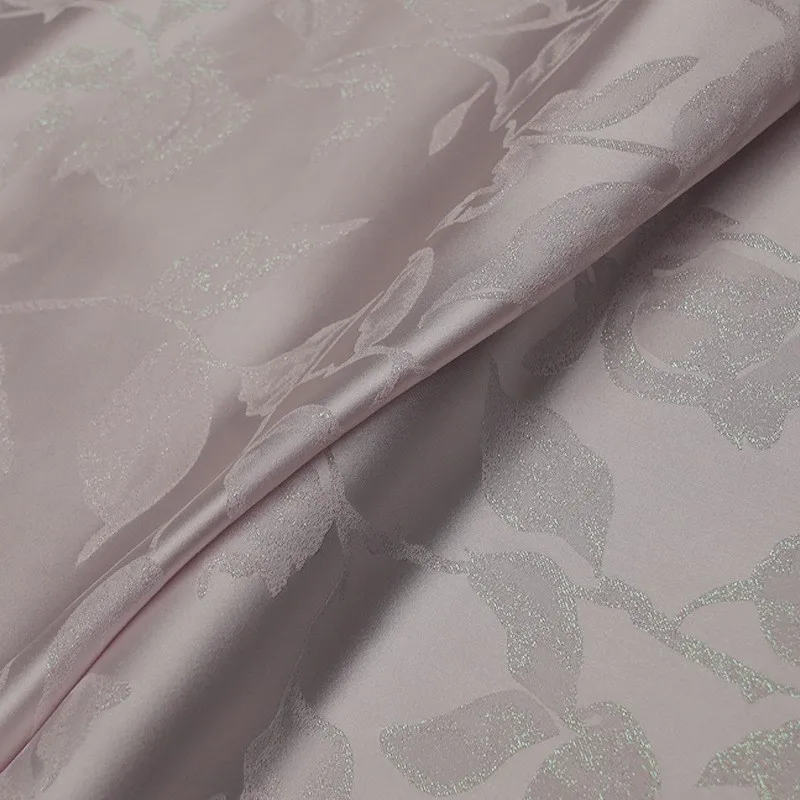Woven gold pure silk new Chinese-style Hanfu and cheongsam fabric