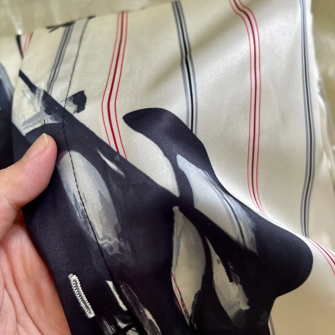 YAMAMOTO-camisa listrada para homens, camisa à moda vintage, estilo oversize, alta qualidade, 2024