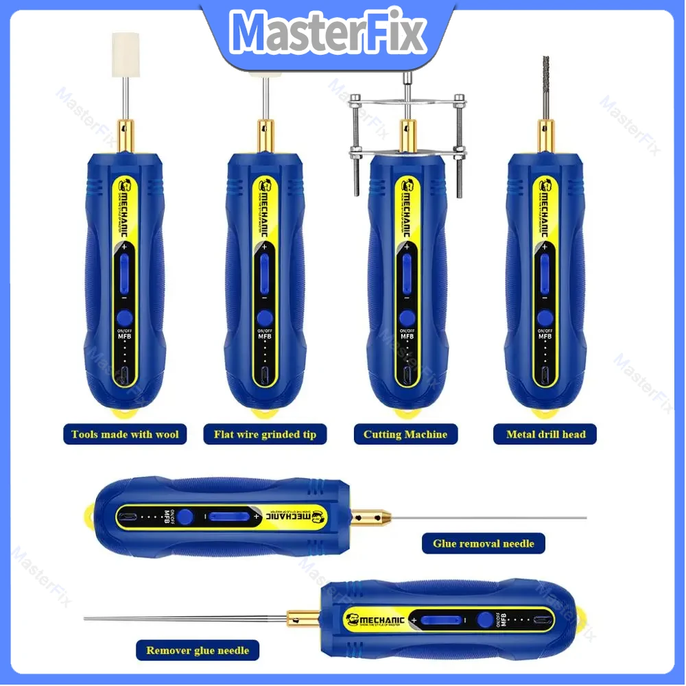 ميكانيكي IR10 PRO متعدد الوظائف 6in1 الكهربائية مزيل الصمغ القلم ل OCA الهاتف المحمول شاشة LCD مزيل الصمغ تلميع القلم أداة