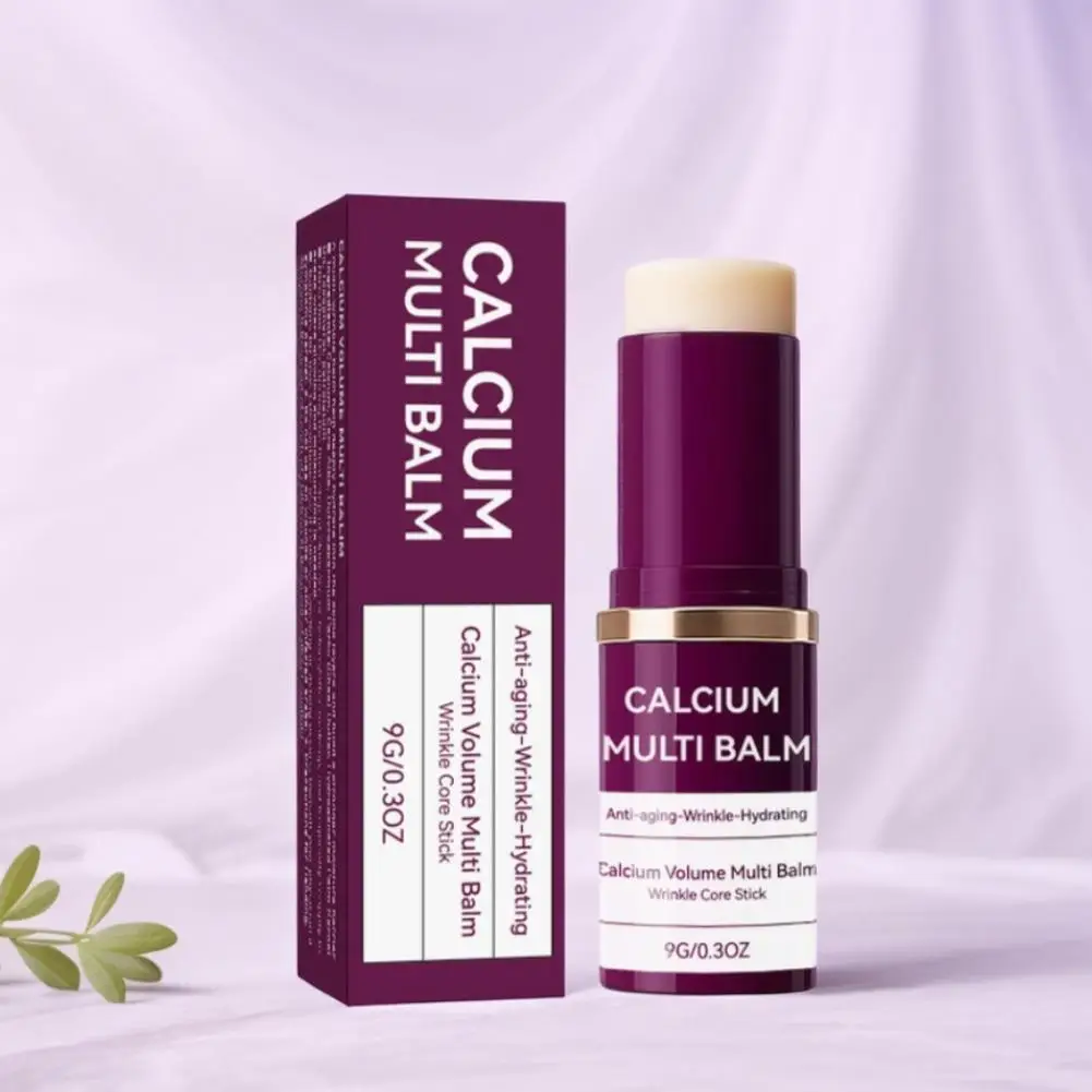 1/2/5PCS Calcium Volume Multi Balm Stick,Collagen Moisturing Stick Face Cream Anti Wrinkle Hydrating For Eyes Neck Face Skincare