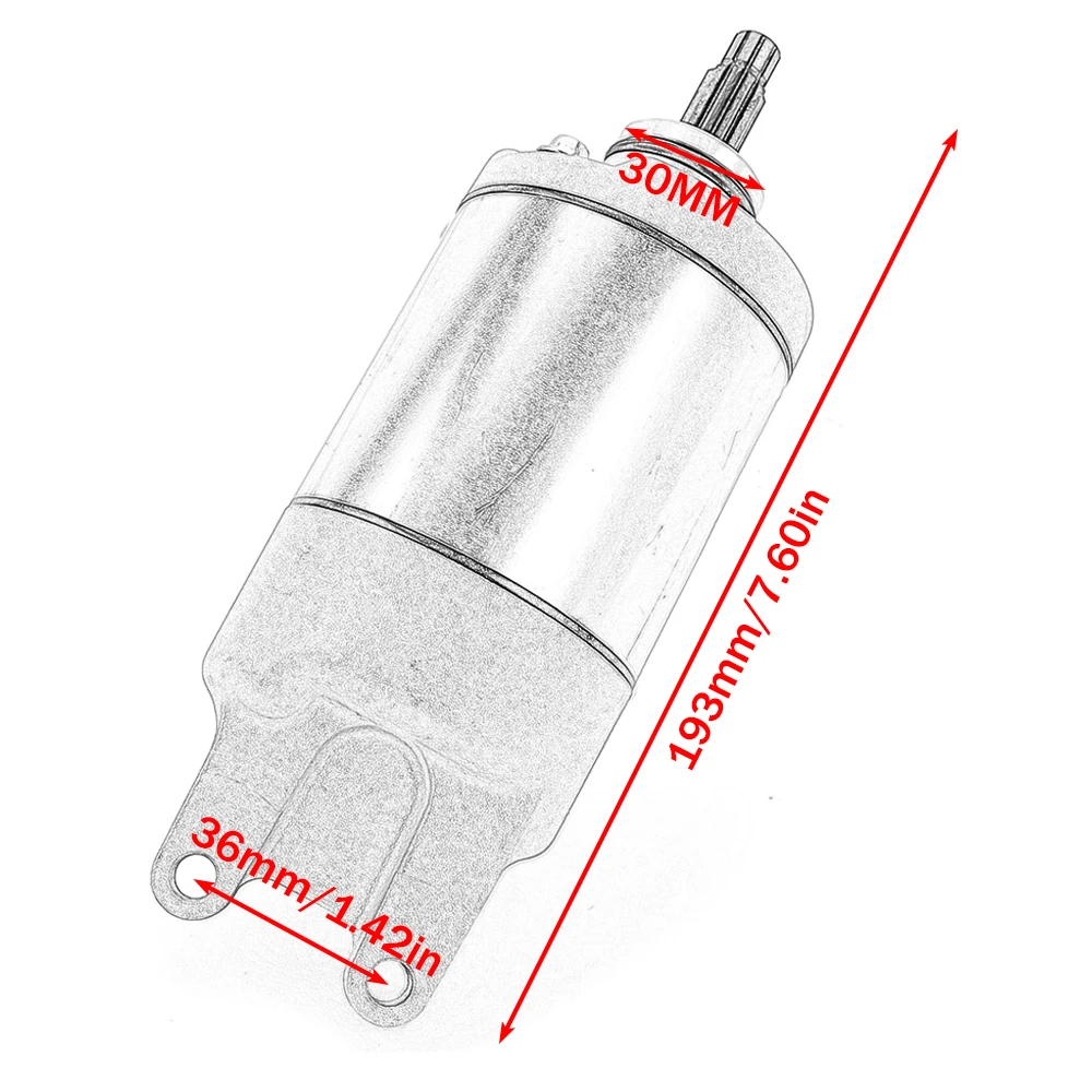Starter Motor For Adly Sport ATV 300 Hurricane Crossover Interceptor Crossroad Utility Boost For Adly 400 Supermoto ONLINE S 3.5