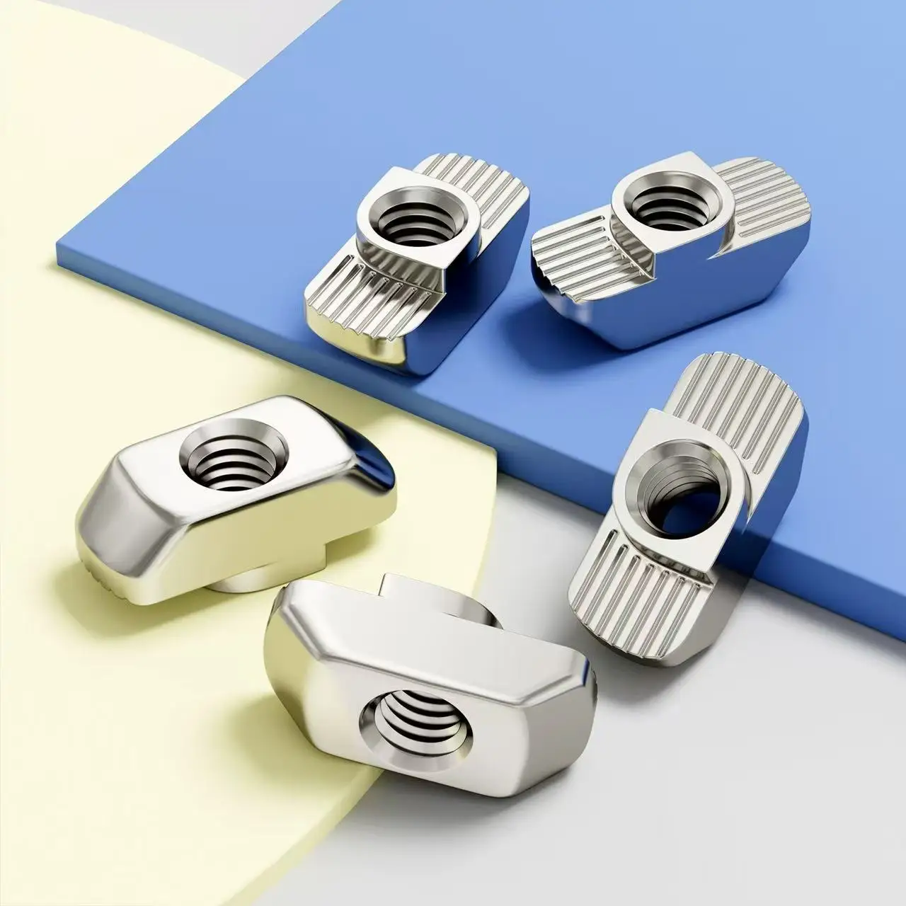 2020 3030 4040 Slot T-nut Sliding T Nut Hammer Drop In Fasten Connector Aluminum Extrusions M3-m6