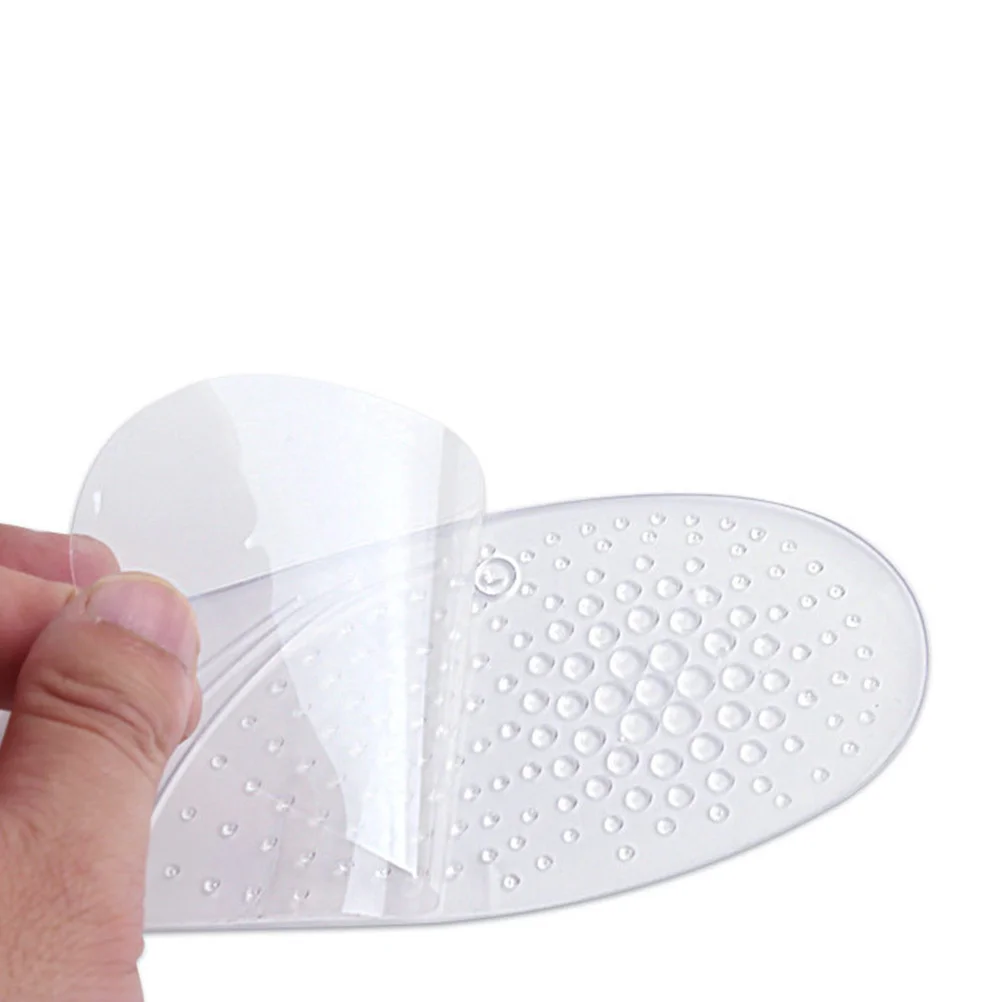 

Silicone Arch Support Gel Insoles 's Anti-slip Invisible Massage Lightweight Shoe Pads