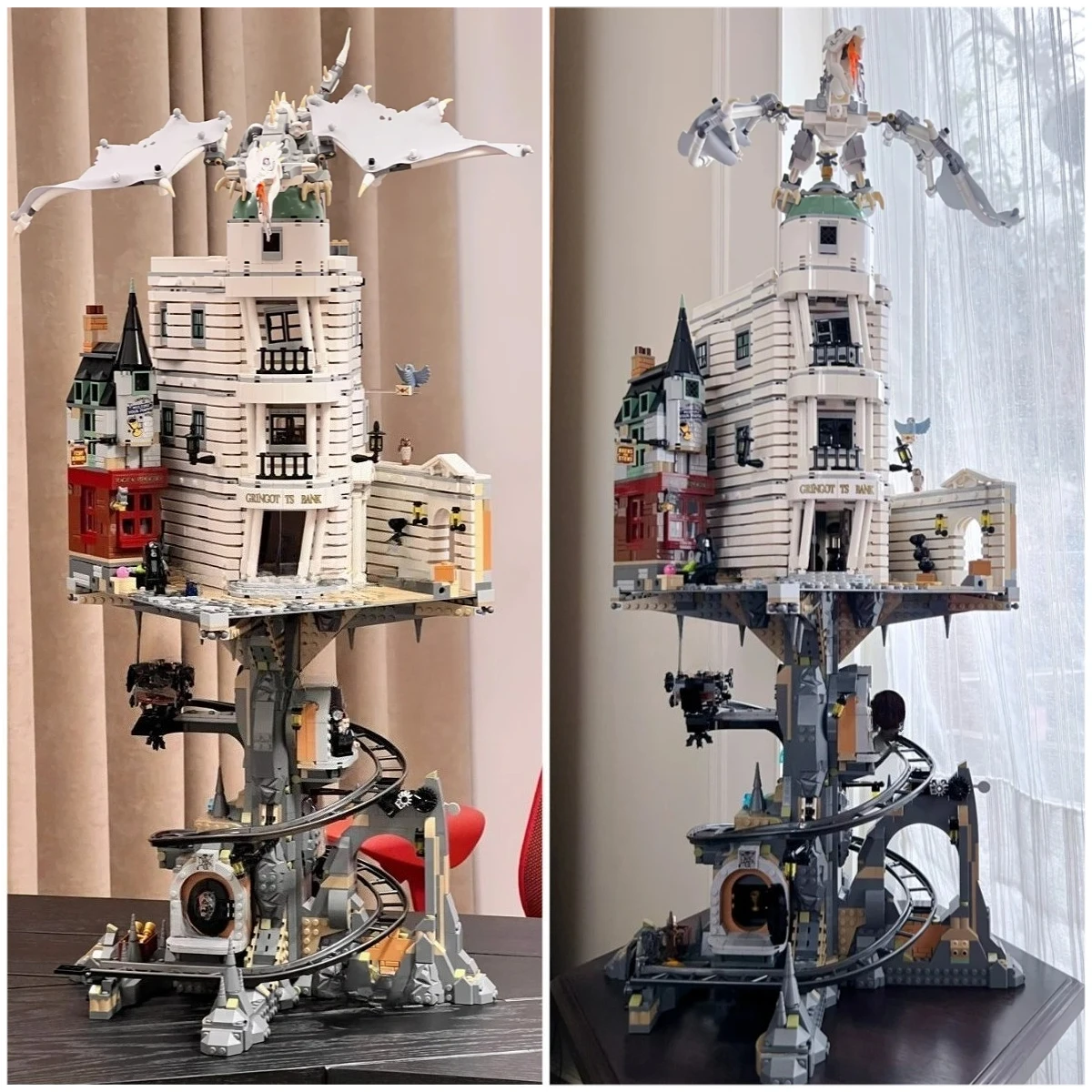 

4803pcs Classic Bank Cities Street View Model Kit Building Blocks Moc Kits Construction Bricks Toys for Kids Christmas Gift