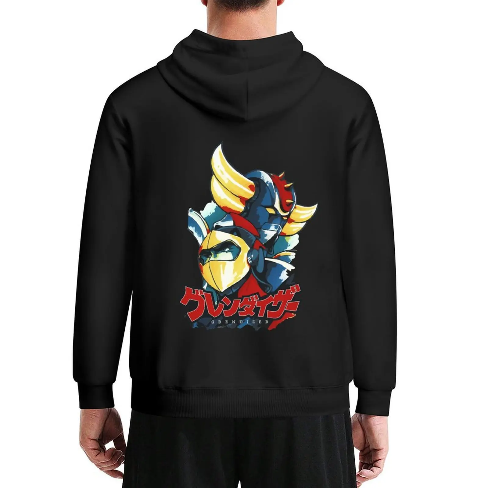 

Grendizer and Duke Fleed Hoodie men's clothes aesthetic clothing korean autumn clothes autumn jacket men hoodie streetwear