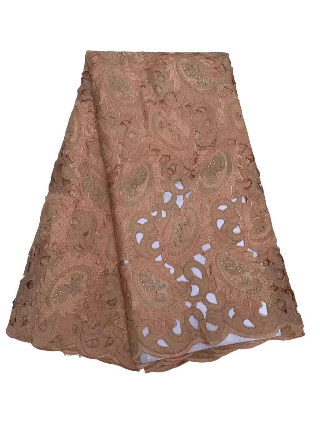 

5 ярдов африканского 100% хлопкового швейцарского кружева высокого качества, швейцарский вуалевый кружевной материал с камнями, элегантная сухая вышивка для женских платьев