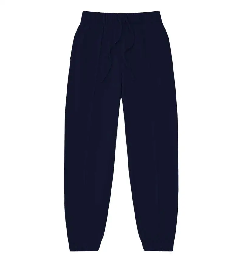 380g Mens Winter Plus Size Cotton Sweatpants Plain Casual Sports Jumper Long Pants With Pocket Male Hip Hop High Street Trousers