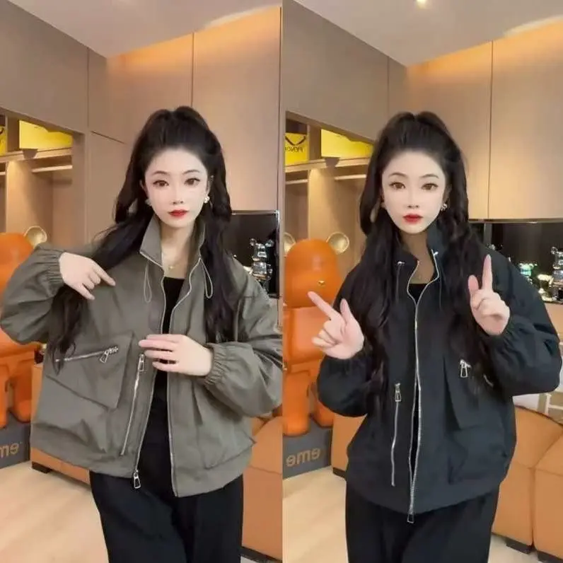 

Новая свободная повседневная куртка на шнурке, свободная куртка, женская куртка