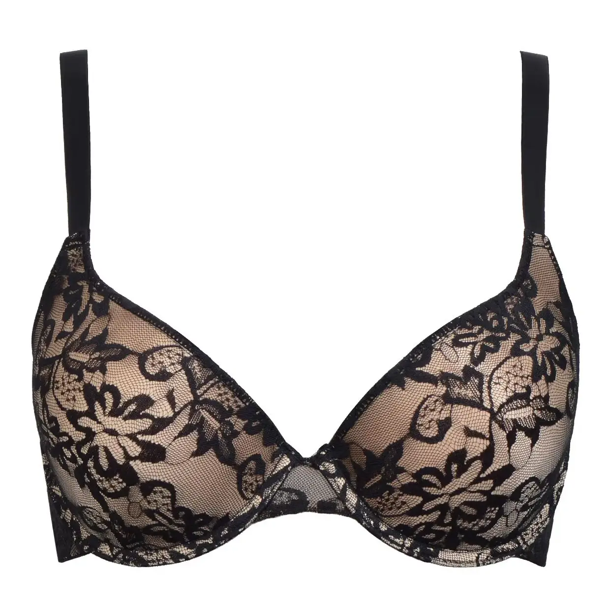 Push Up Women Bralette Padded Underwire Women\'s Underwear Plus Size Bras for Ladies Adjustable Lace Lingerie 32-44 A B C D E Cup