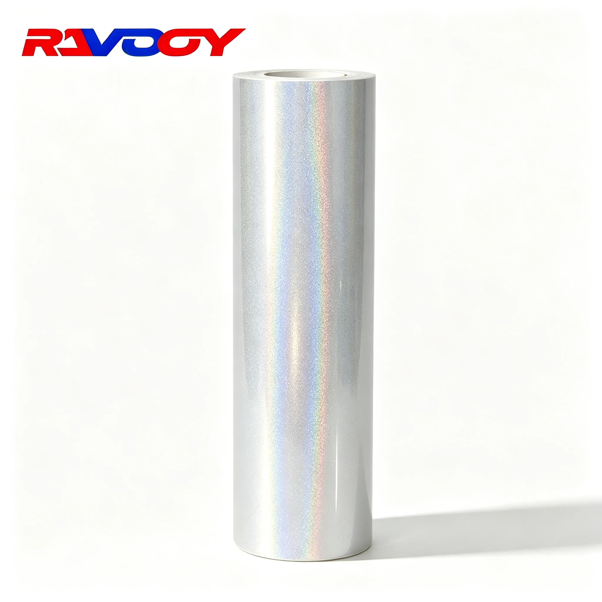 High-gloss color-changing metallic rainbow white self-adhesive durable vinyl film, suitable for car paint protection and modific