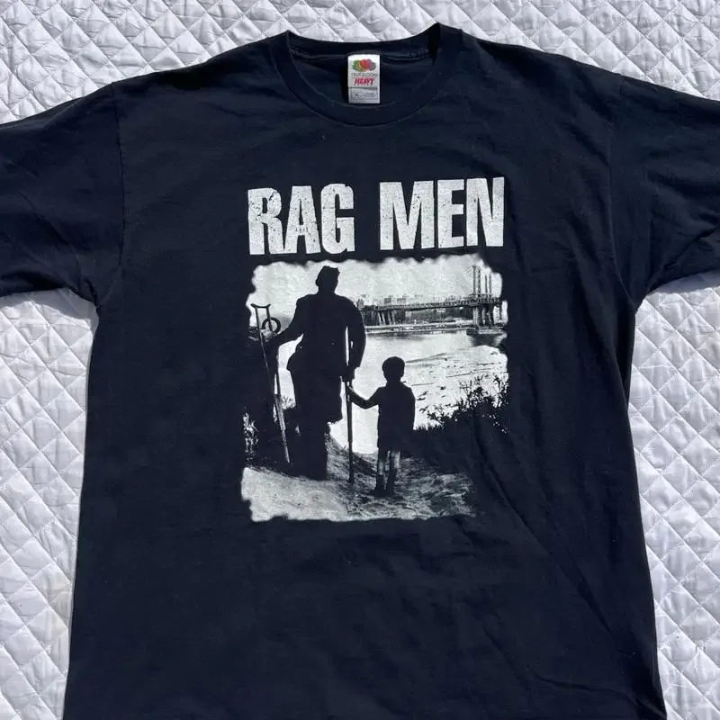 Vintage Rag Men Nyhc Merauder T Shirt Size XL Madball Black 2000s Band